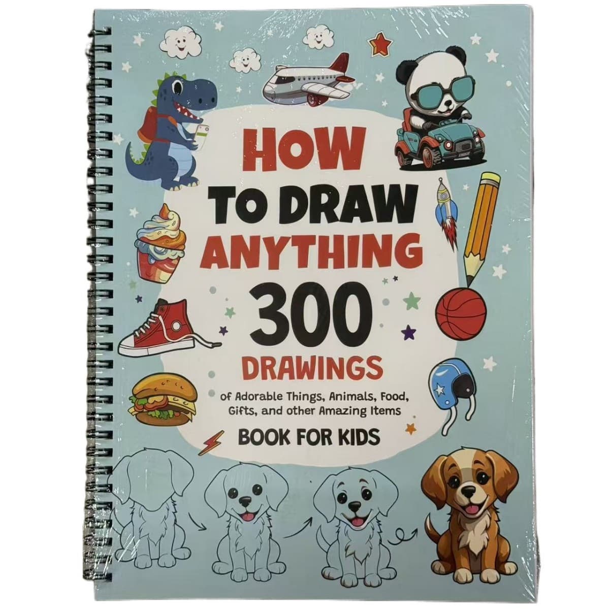 Cross-border Amazon Temu New Spiral Notebook Yoga Notebook Drawing Book Coloring Book Password Notebook Wholesale