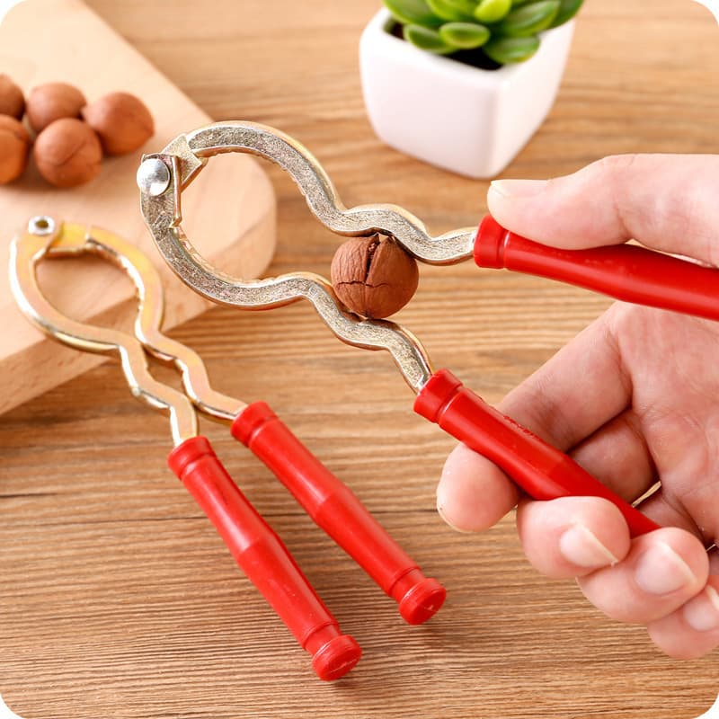 Multi-functional Thickened Walnut Cracker Pine Nut Sheller Pecan Pliers Nut Hazelnut Metal Shell Remover Wholesale
