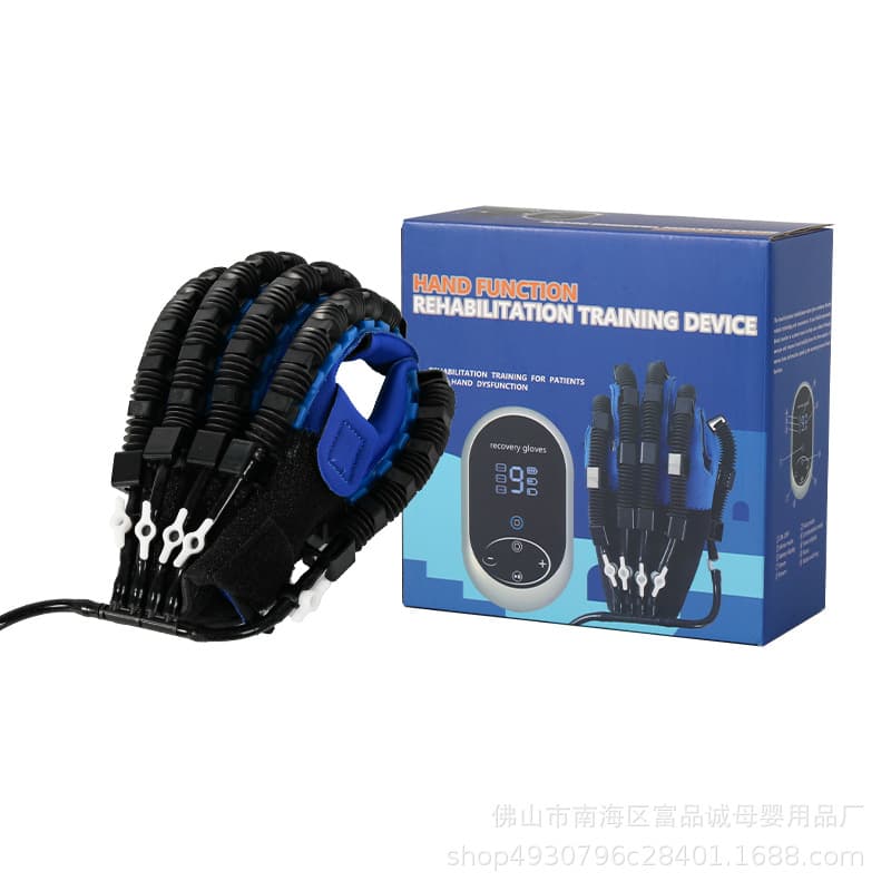 Source Factory English Version Finger Trainer Glove Robot Charging Foreign Trade Amazon