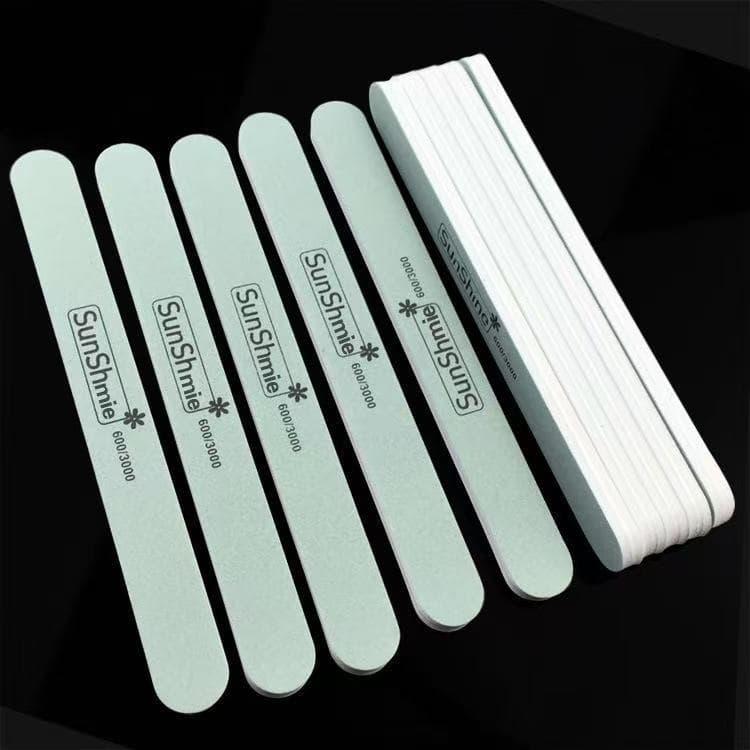 Nail Polishing Block Sponge Nail File Buffer Double-Sided Nail Sanding Stick Set