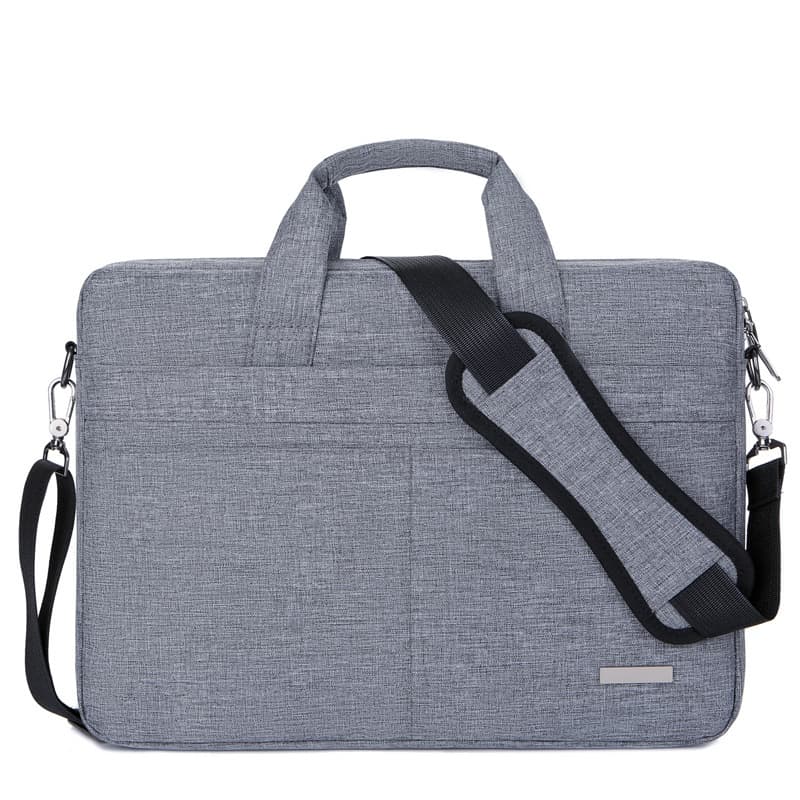 Business Laptop Backpack Oxford Cloth Shoulder Crossbody Bag Breathable Wear Resistant Anti Shock Computer Notebook Bag
