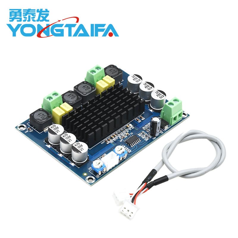 XH-M543 High Power Digital Amplifier Board TPA3116D2 Audio Amplifier Module Class D Dual Channel 2*120W
