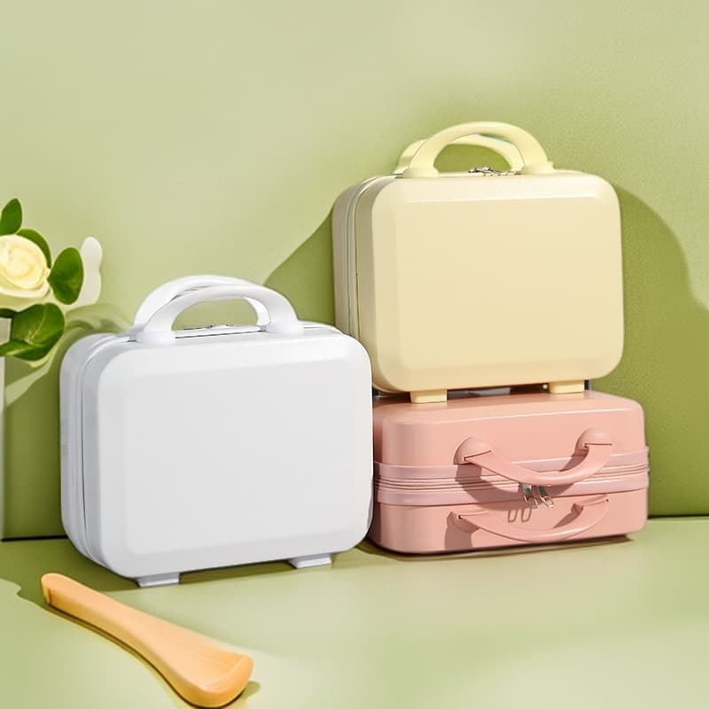 Custom Small Handheld Case 14-inch Makeup Case Mini Small Luggage Gift Carry-on Suitcase with Password Lock Travel Case