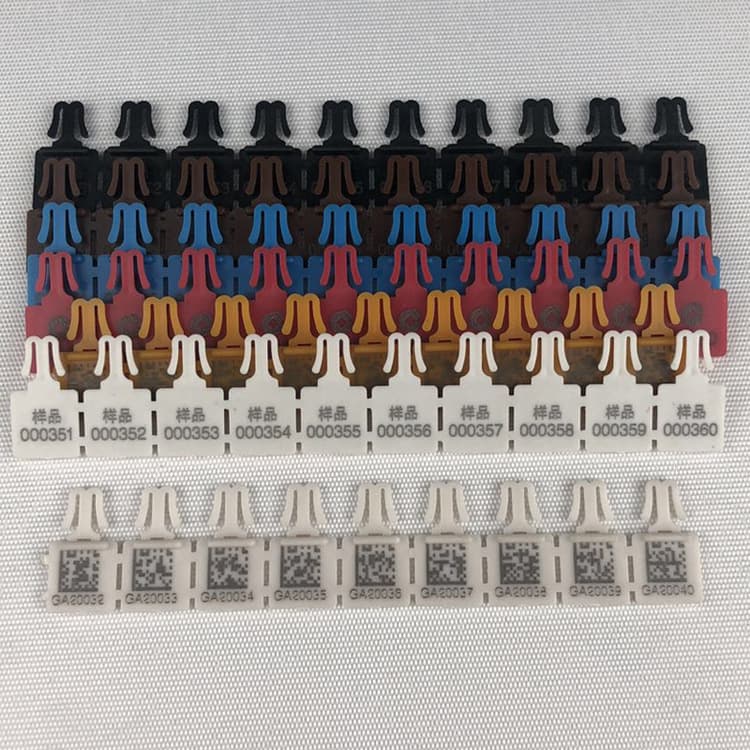 Rongxin One-Time Confidential Locking Chip Type A Bank Card Seal Management Card Seal Document Bag Consumables