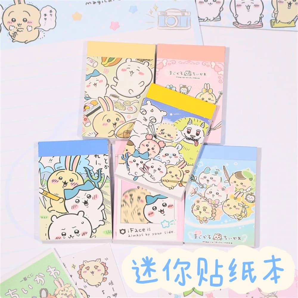 Cute cartoon sticker book Doudou mini small sticker book 50 pages diary diy handbook small book stickers