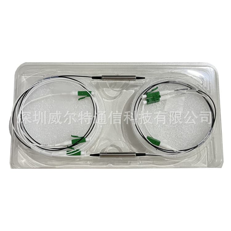 LC APC connector 1550nm 0.9mm loose tube fiber optic FWDM module