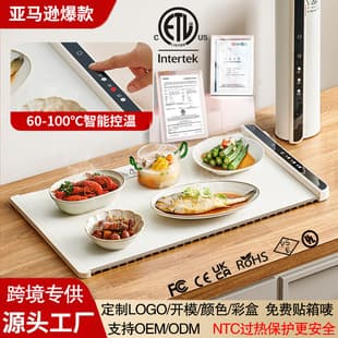 Food Warming Mat Flexible Foldable Multifunctional Temperature Adjustable Table Mat Reheating Warmer Table Essential