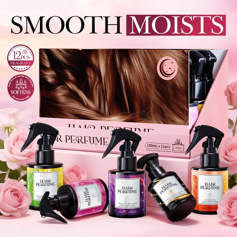 SADOER high-definition fragrance hair spray series fresh fragrance hair perfume spray set cross-border foreign trade