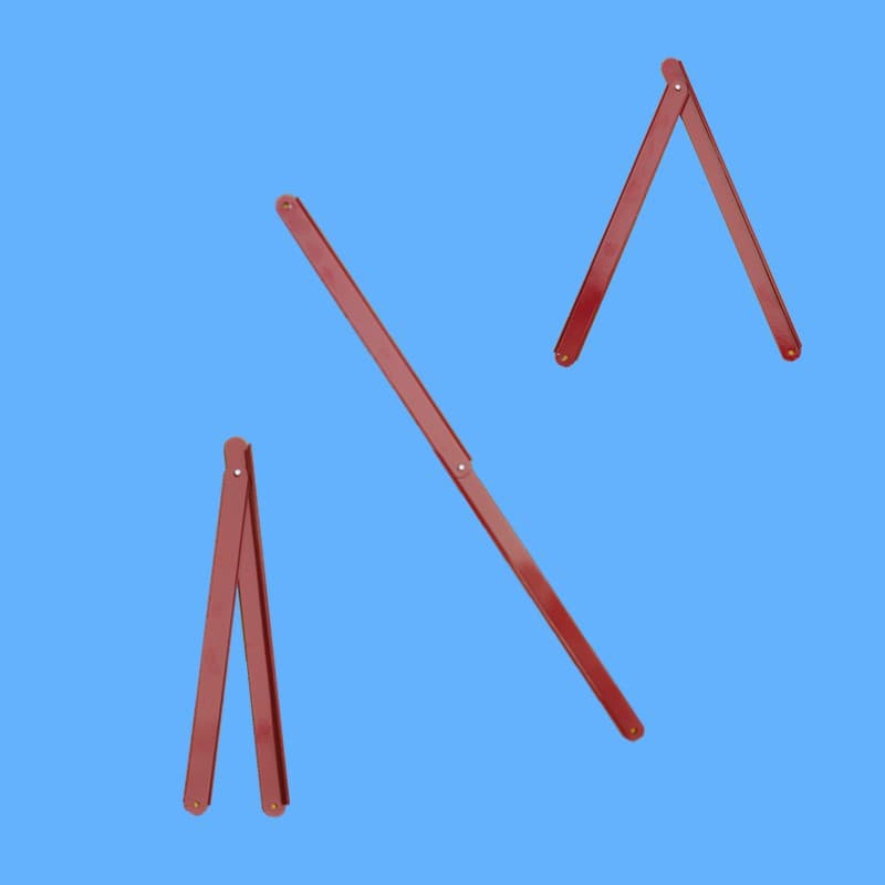 Ladder Accessories Folding Support Rod Aluminum Alloy A-Frame Ladder Advertising Display Board Activity Limit Hinge
