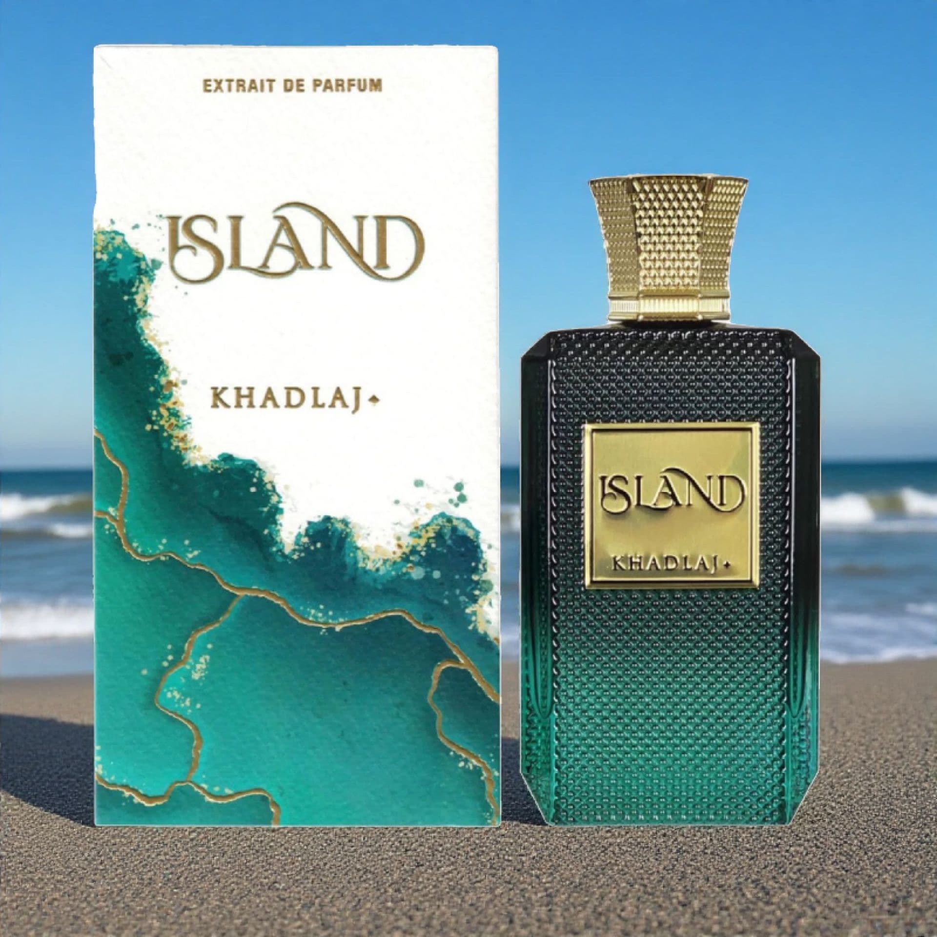 Best-selling Cross-border Khadlaj Island Extrait de Parfum Spray Middle East Arabic Perfume