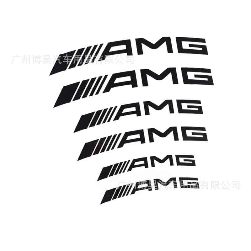 Brake Caliper Stickers for Brembo BMW Tesla Audi, Sunproof Waterproof High Temperature Resistant Car Caliper Decals