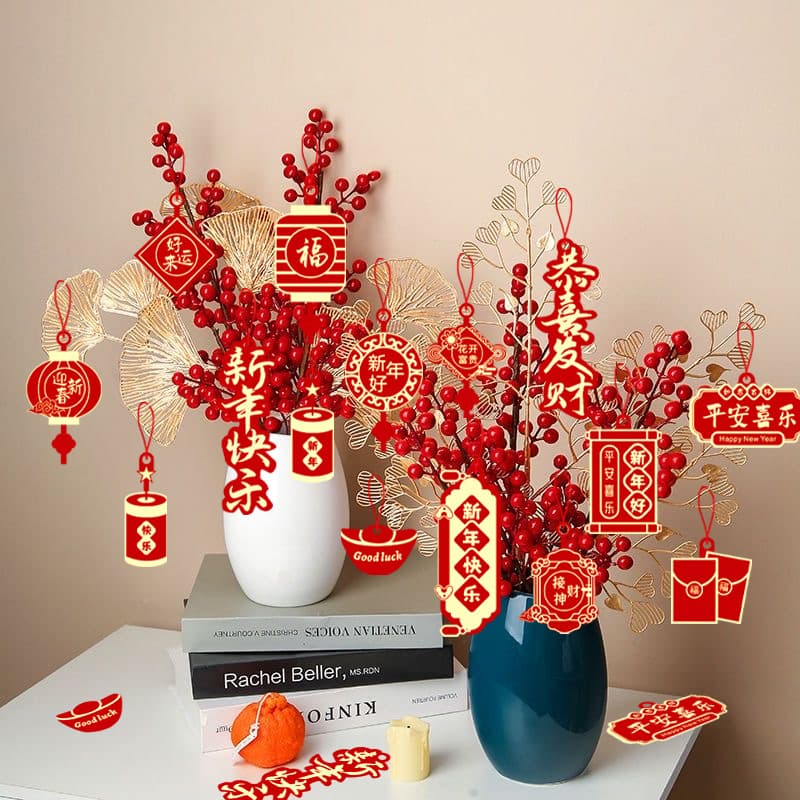 2026 Spring Festival Year of the Horse New Hanging Ornaments: Living Room Potted Plant Decor, Manufacturer Wholesale Hanging Pieces