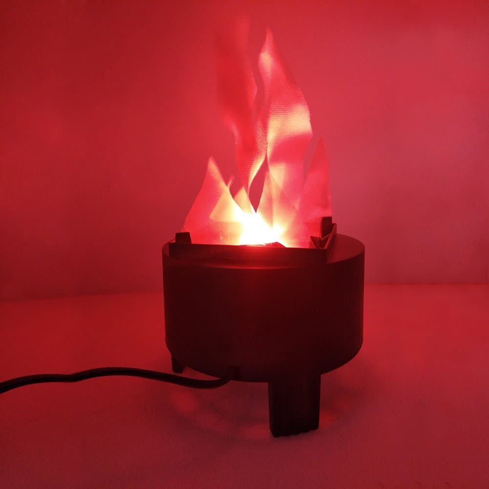 LED Simulated Flame Light, Stage Electronic Fire Bowl Lamp for Bonfire Parties, Haunted Houses, Wedding Props Atmosphere
