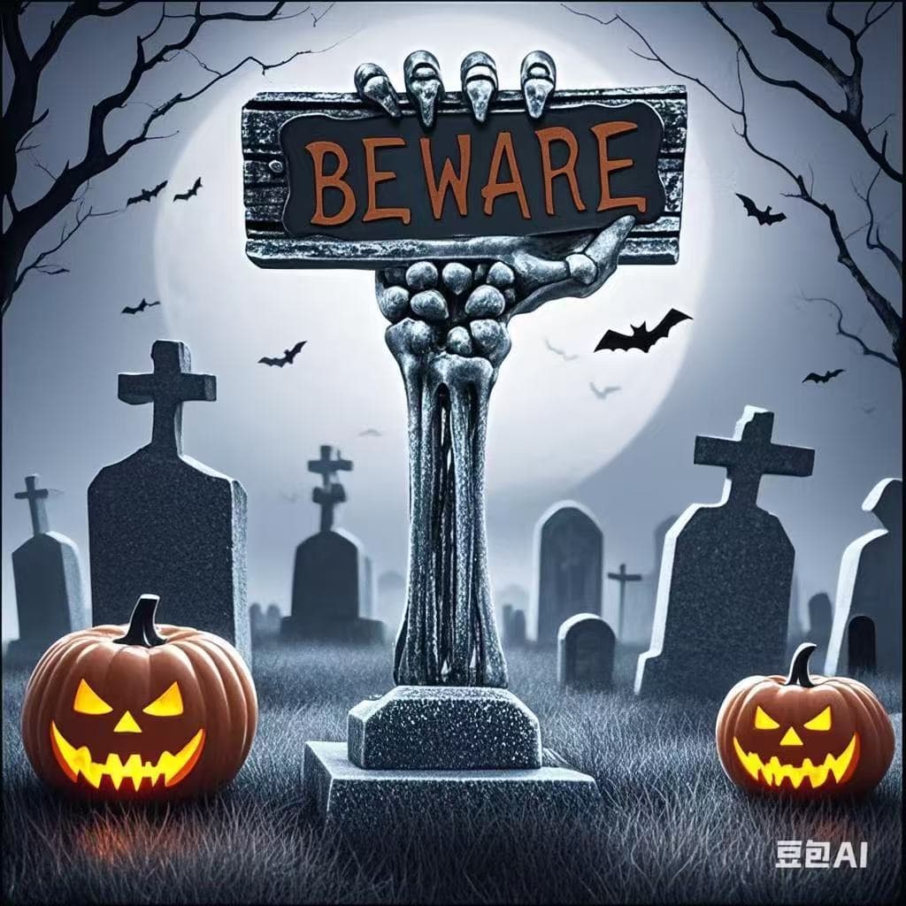 Halloween Scene Setup Ground Insert Tombstone Sign Prank Props Bar Atmosphere Haunted House Scary Plastic