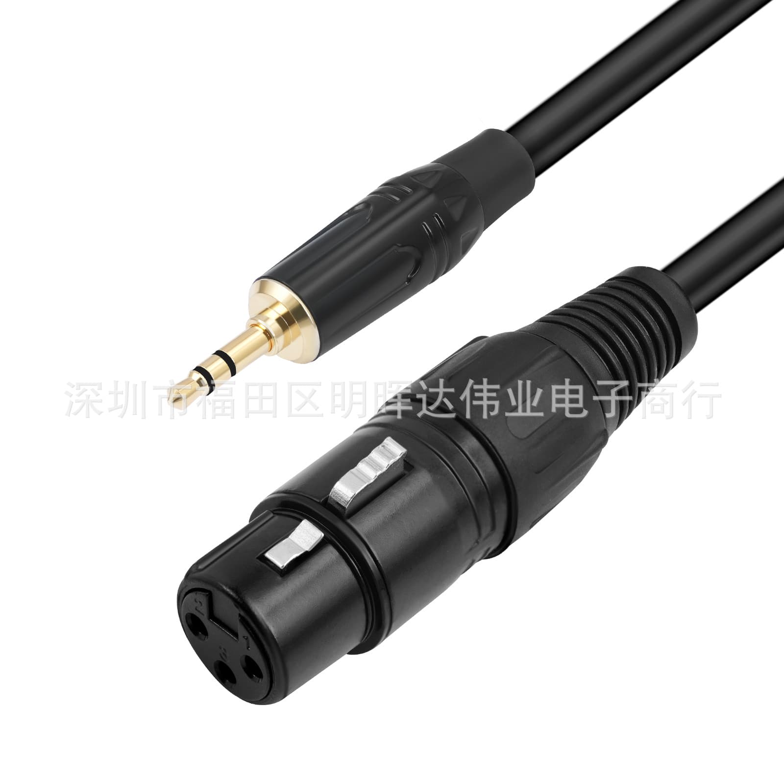 Best-selling XLR to 3.5mm 3.5mm Male to XLR Female Balanced 3-Pin Audio Cable for Mixer Microphone