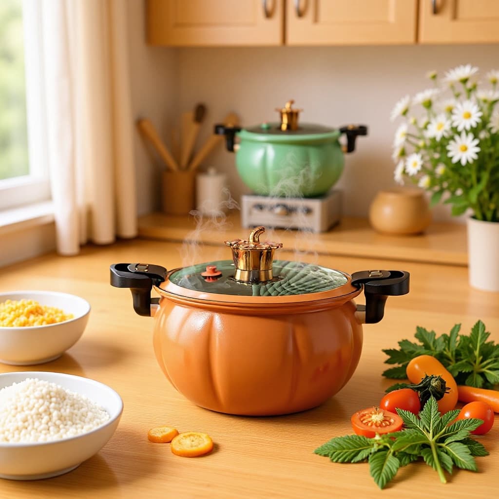 Dundun smoldering pot micro-pressure pot large-capacity pressure cooker pressure cooker soup pot household pumpkin universal household soup pot