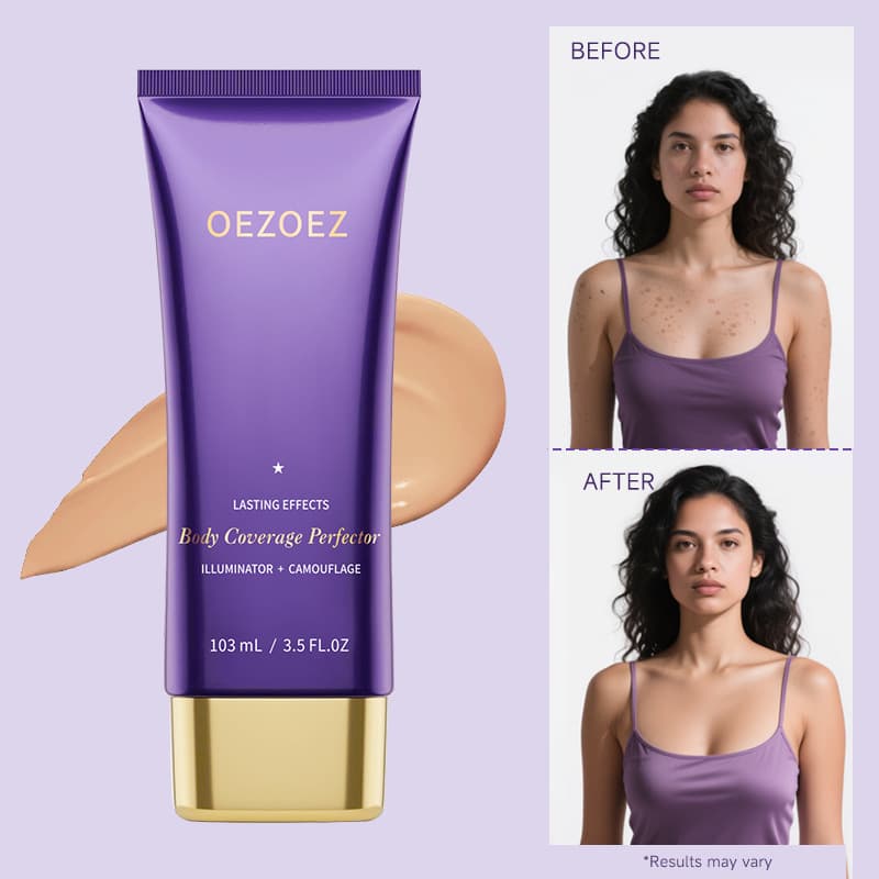 Body Tattoo Concealer Cream is waterproof and sweat-proof, covering tattoos, birthmarks, and scars with full coverage and a whitening effect, making them invisible.