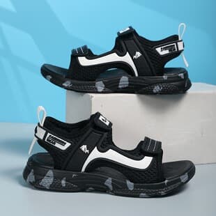 Cross-Border Children's Sandals 2026 New Summer Soft Sole Non-Slip Beach Sandals for Big Kids, Hot-Selling Sandals Wholesale