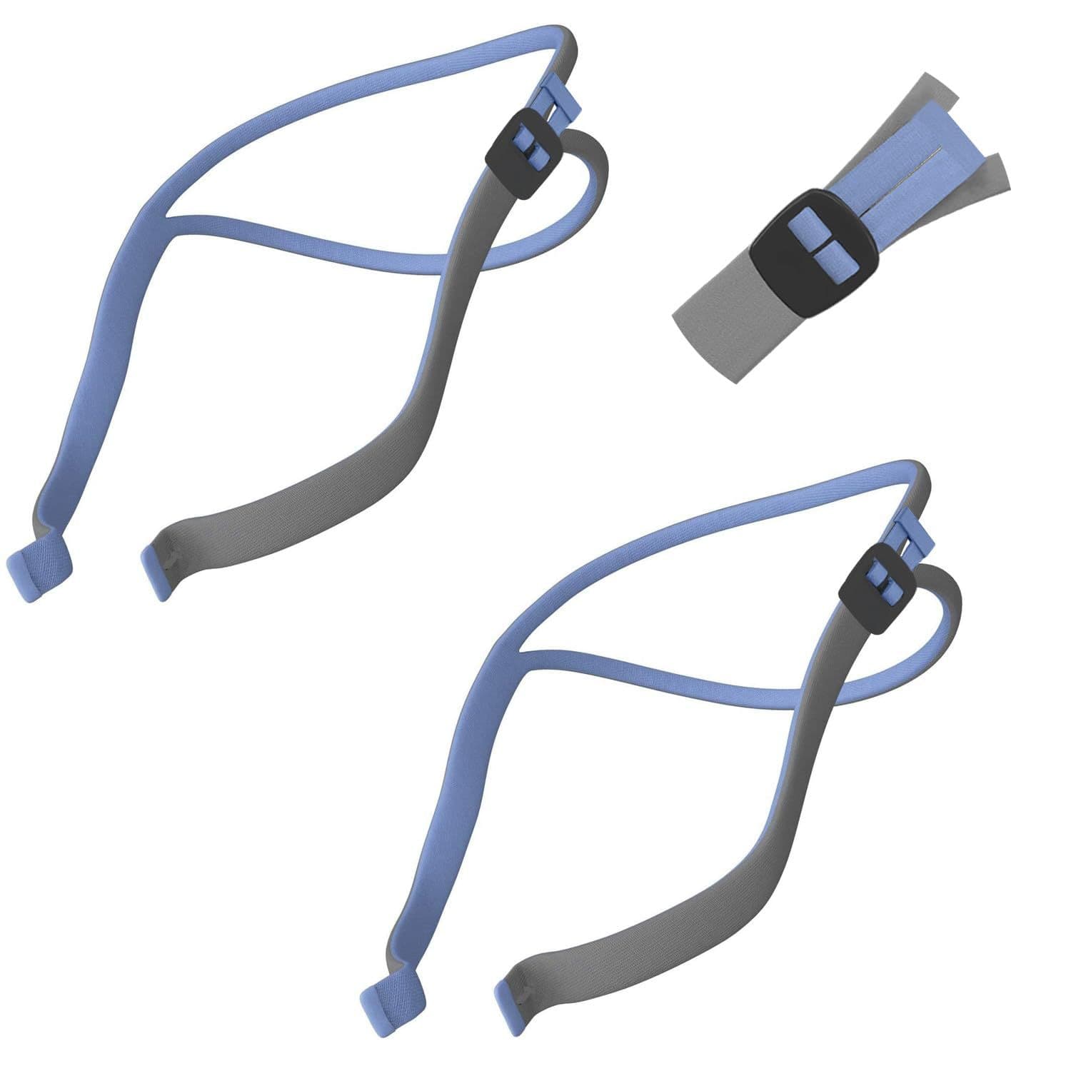 New Slide-Clip Version Compatible with ResMed AirFit P10 Nasal Pillow Mask Headgear Strap N30 Nasal Pillow Headband