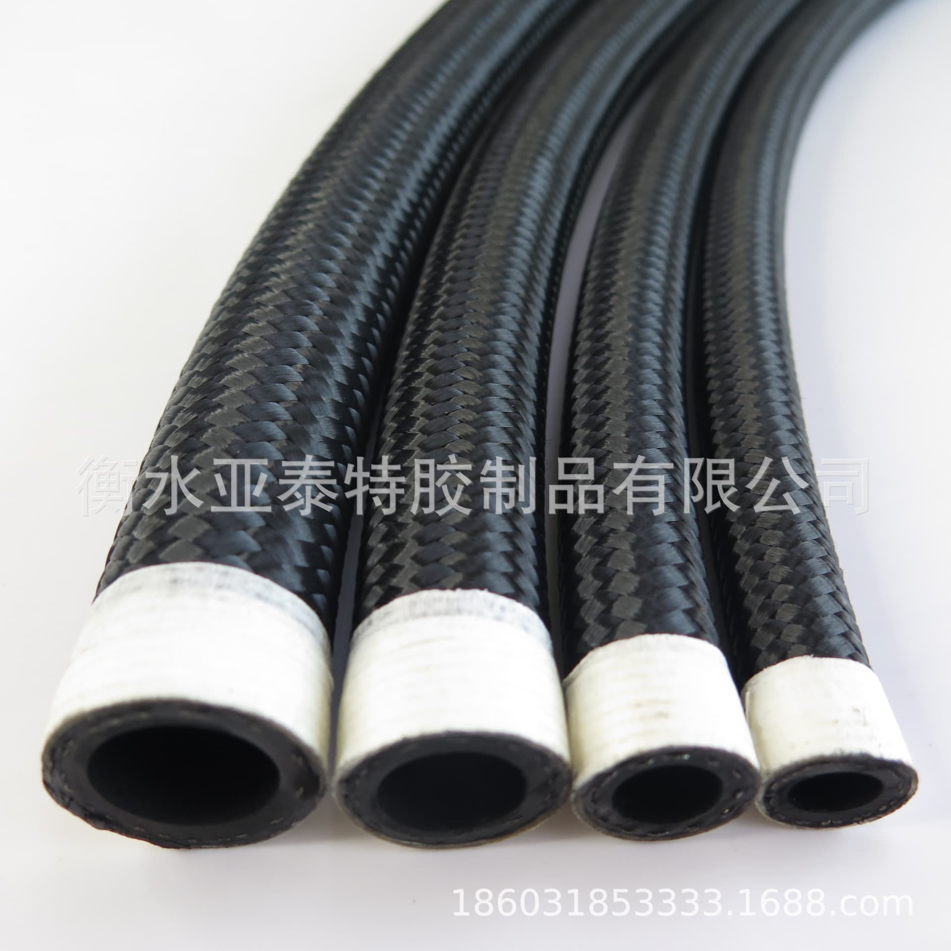 SAE J1532 outer braided steel wire or nylon line for modified cars, racing intercooler AN fuel hose, rubber oil hose.
