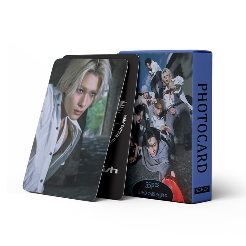 A Large Number of New In-Stock Items: 55 E-Town New Album High-Definition Photo Cards, Kpop Star Collectible Merchandise, Lomo Mini Cards
