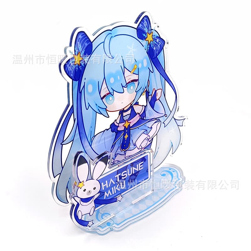Customized stand-up board for animation cartoon ornaments star character manufacturer photo transparent acrylic human-shaped stand-up board customization