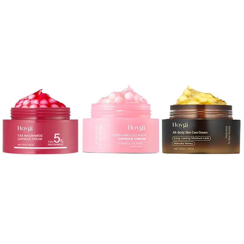 Cross-border HOYGI Niacinamide Moisturizing Capsule Cream Skincare Locks in Moisture Refreshing Easy to Absorb Nourishing Hydrating Face Cream