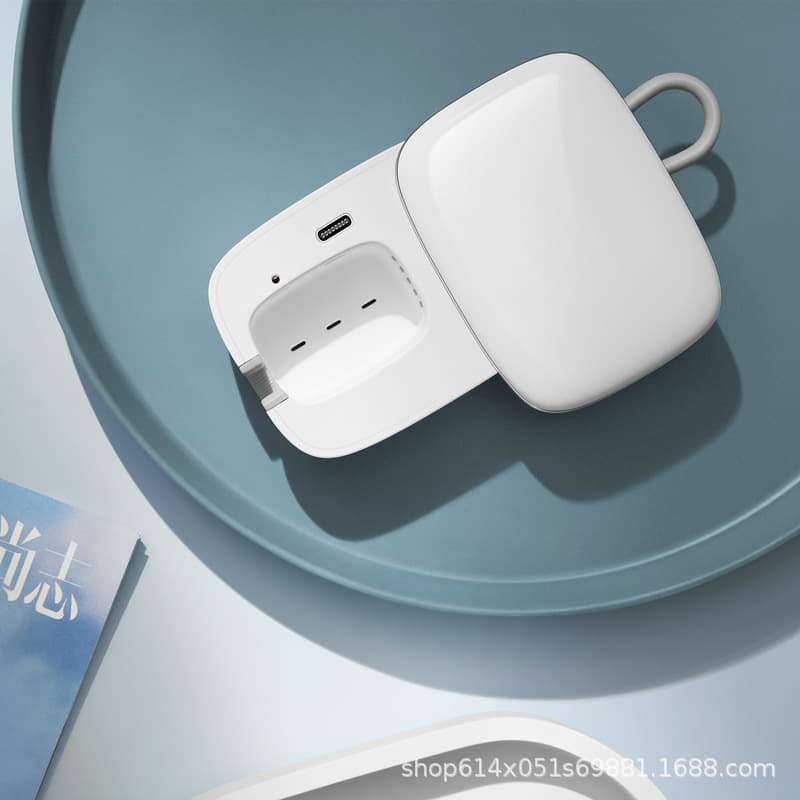 Cross-border wireless charging UV toothbrush sterilizer, no drilling required, multi-functional smart care compartment with UV sterilization.