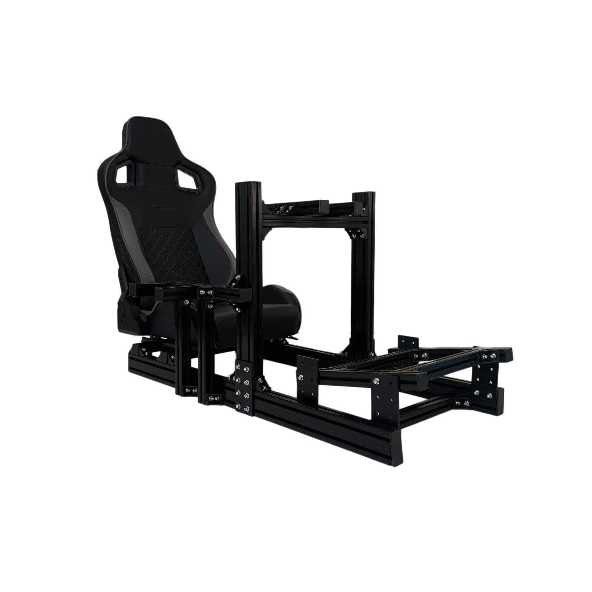 Racing Simulator Full Rig Aluminum Profile Bracket 4080 Aluminum Profile Steering Wheel Simulator Stand