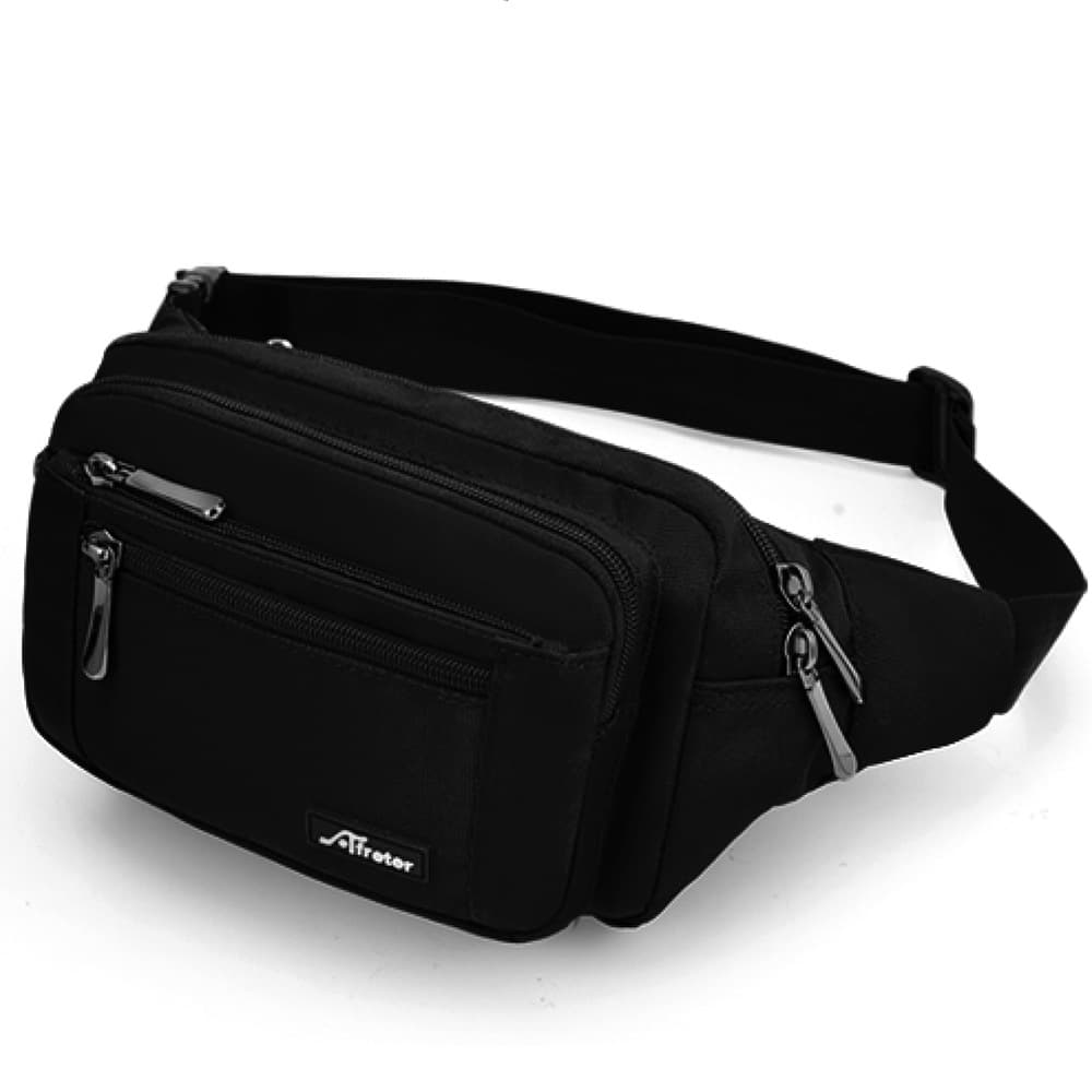 New Men's Waist Bag Outdoor Multi-Purpose Korean Style Casual Waist Bag for Men and Women Chest Bag Trendy