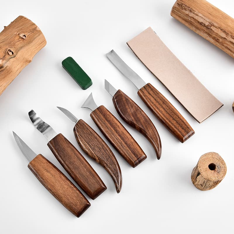 Carving Knife Square Handle Wood Carving Knife Set Digging Spade Knife Universal Detail Knife Handmade Wood Carving Tool Wood Carving Knife
