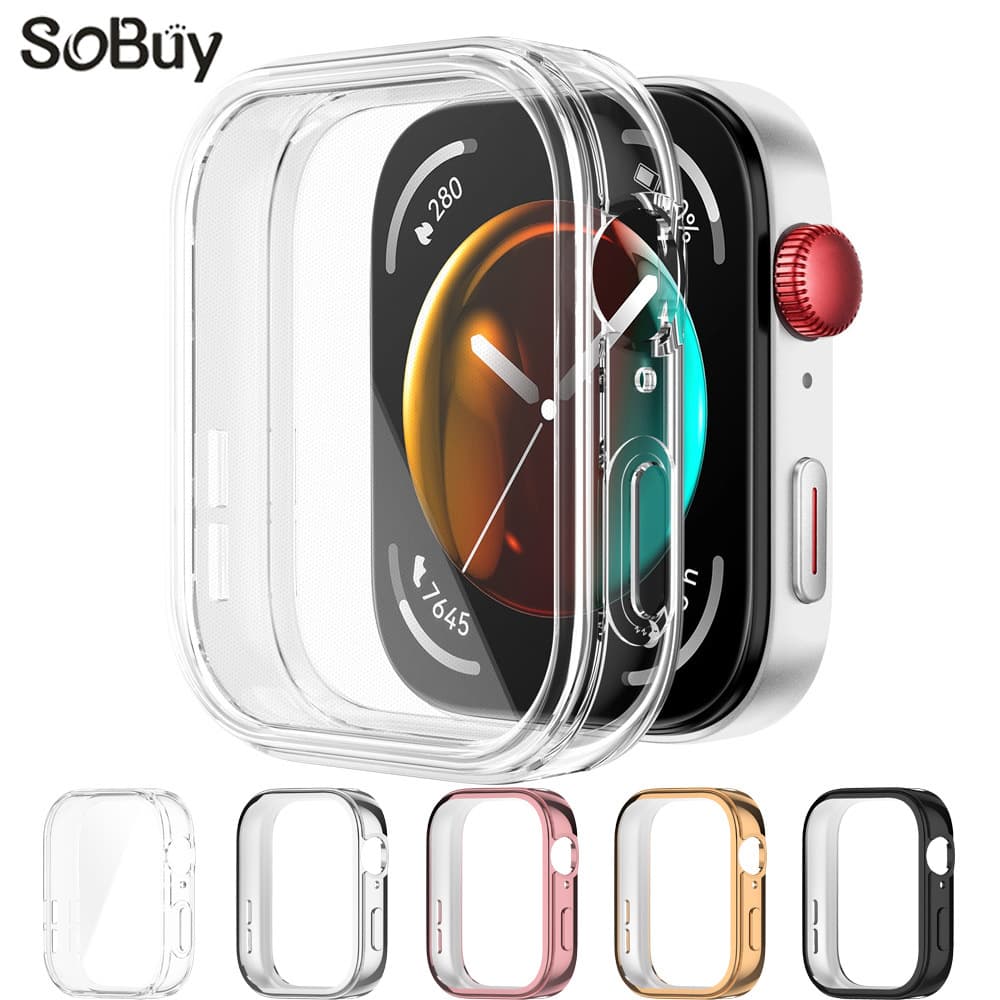 Suitable for Huawei Fit4 pro bracelet TPU all-inclusive protective case HUAWEI WATCH Fit3 watch case