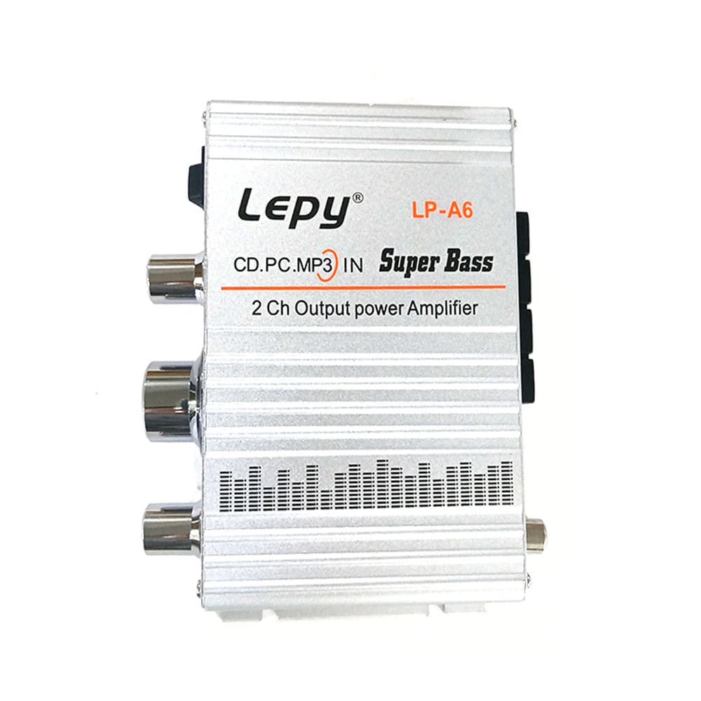 Lp-A6 40W 12V Mini High Fidelity Hi-Fi Stereo Amplifier Radio Amplifier