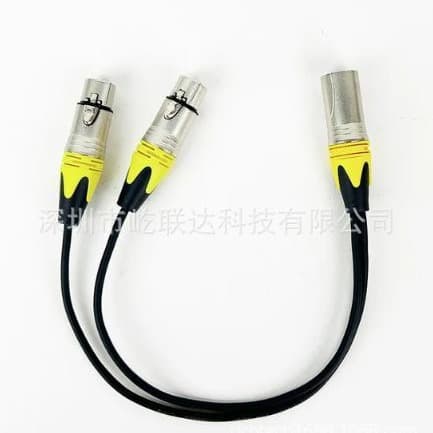 XLR Male/Female Connector Cable Audio Adapter Signal Extende