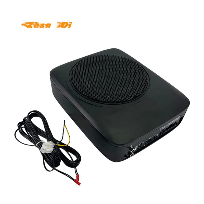 Car 12V Subwoofer 8-inch with Built-in Amplifier DSP Audio Seat Subwoofer