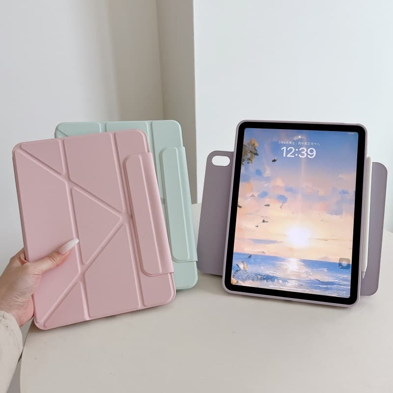 2026 suitable for ipad air8 protective case 11 inch 3+y fold magnetic detachable pro11 all-inclusive anti-fall tablet case