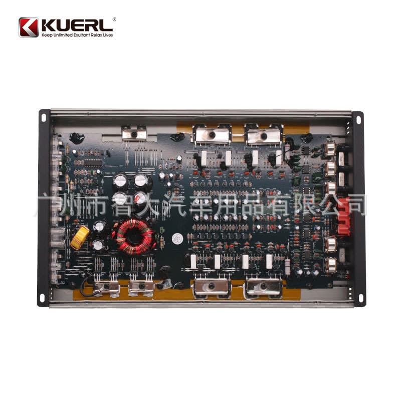 Factory Wholesale 4-Channel Amplifier 618 Car Audio Upgrade Class AB 4*60W Four-Channel Car Amplifier