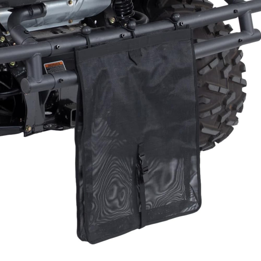 Amazon UTV ATV ATV plastic mesh garbage storage bag SUV off-road vehicle spare tire garbage storage bag