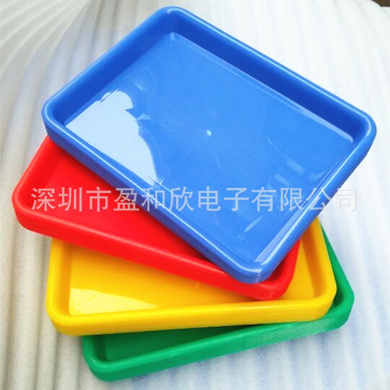 A4 plastic tea tray plastic tray electronics factory tray assembly line plastic tray small toy rectangular parts square tray
