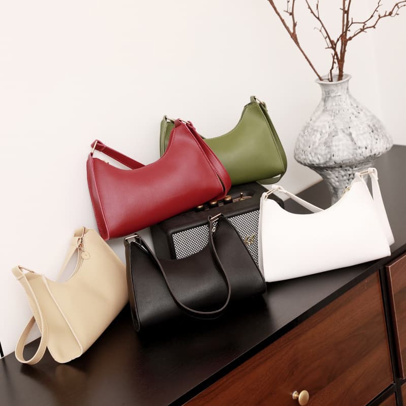 Factory Direct Cross-border Women's Bag 2026 Korean Style Summer-Autumn New Candy Color Women's Shoulder Handbag Underarm Bag