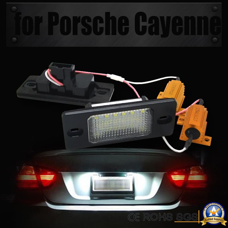 Compatible with Porsche Cayenne, Volkswagen Passat B5.5, Tiguan, Touareg LED License Plate Light
