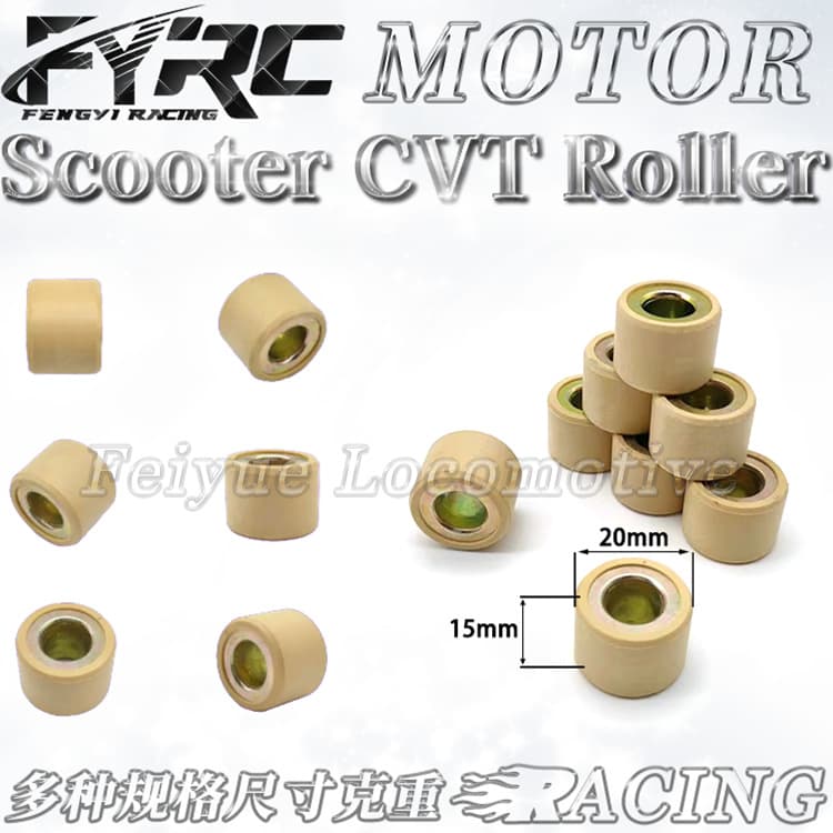 Motorcycle Variator Roller QS100T-2/AG100 Address125S Drive Pulley Roller
