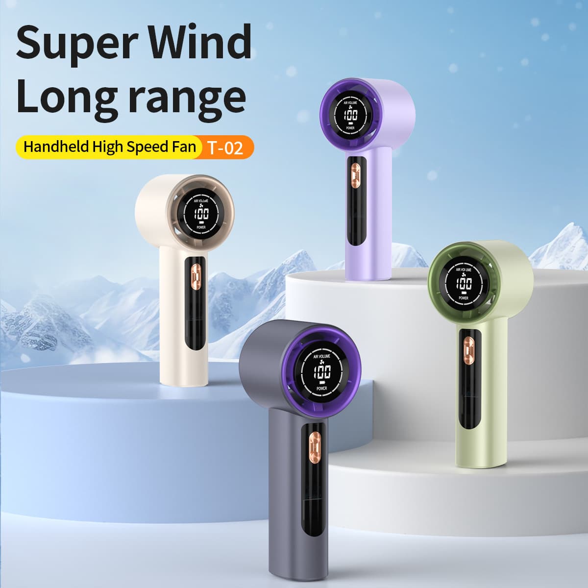 2026 New Model T02 Rechargeable Handheld Portable Small Mini