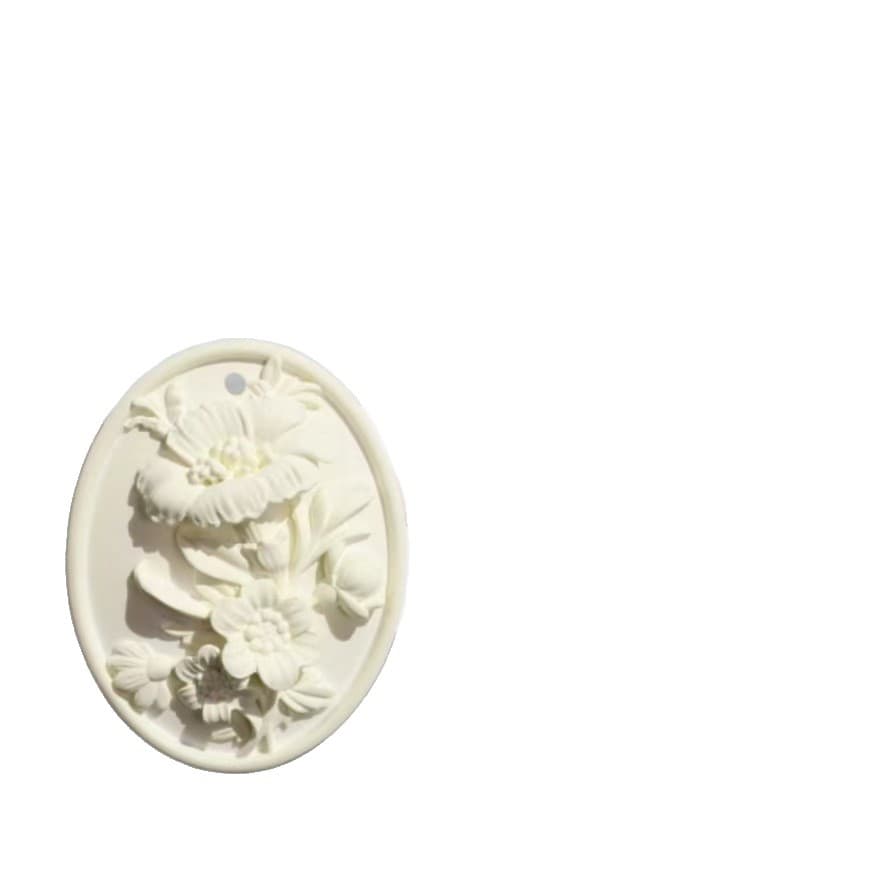 Morning Glory Hanging Tag DIY Soap Mold, Essential Oil Soap Mold, Candle Silicone Mold, Rose Flower Mold