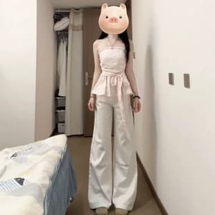 Versatile White High Waist Micro Flare Jeans Women 2026 Spring Summer New Non-Tight Loose Bell Bottom Trousers