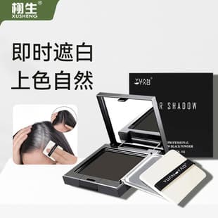 Disposable Hair Color Powder Compact Fill Forehead Cover Gray Roots Hair Dye Pen Pregnant Women Beauty Cross-Border Hot Selling Contour Powder