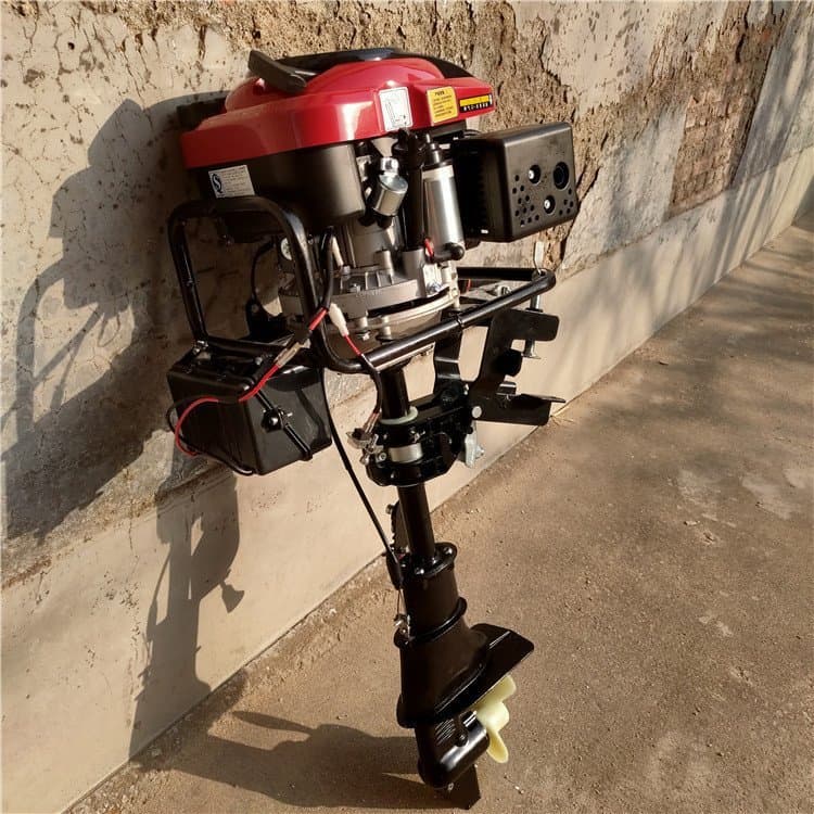 High-horsepower underwater propeller, 225cc farming and salvage boat propeller, small wooden boat, 3-meter outboard motor