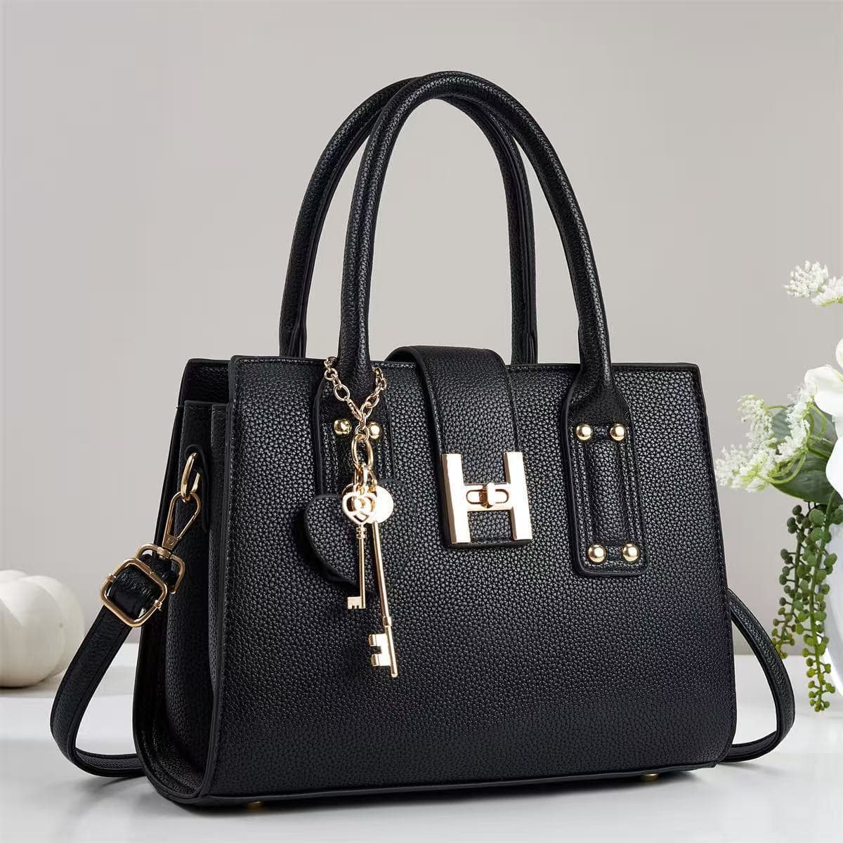 Tote Handbag 2026 Spring New Style Middle-aged Women's Premium Large Capacity Mom Bag Shoulder Crossbody Bag