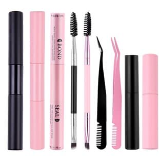 Cross-border segment single-cluster false eyelashes dual-head glue, natural, long-lasting, waterproof, quick-drying, gentle and non-irritating for eyelash extensions