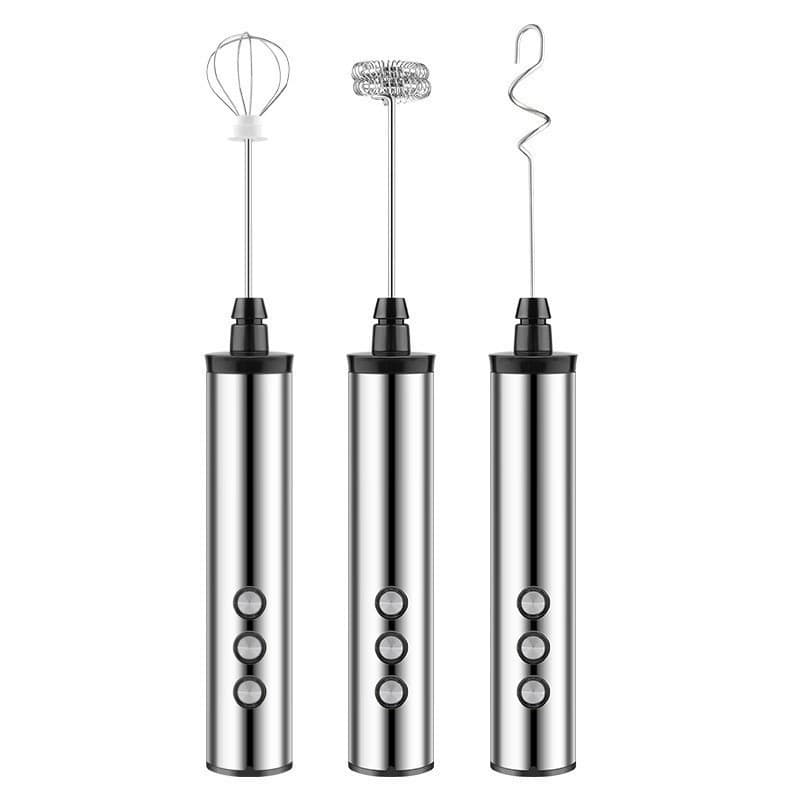 Electric Milk Frother Stirring Stick Coffee Frother Milk Frother Cream Whisker Handheld Mixer